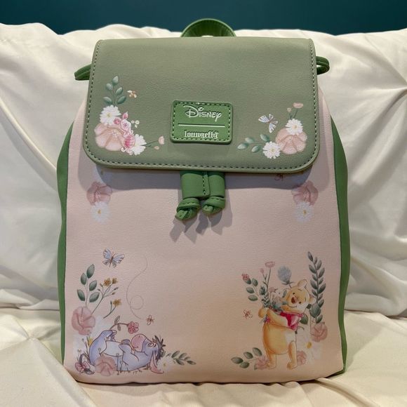 Loungefly Handbags - Loungefly X Disney Winnie The Pooh Eeyore Tigger Florals Mini Backpack NWT 🌼🌸